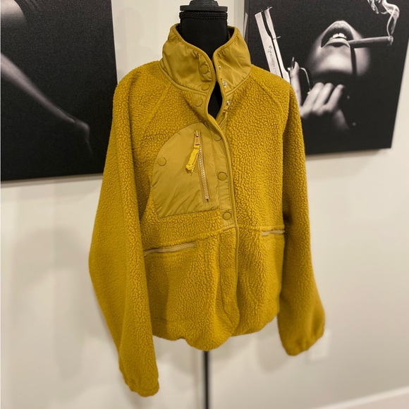 Free People Hit The Slopes Fleece Jacket - Picture 10 of 13